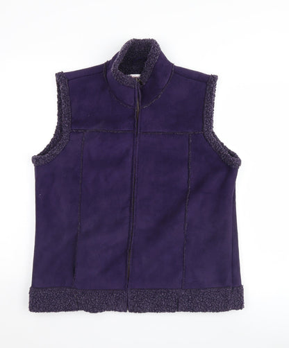 Womens UK Size S Bonmarché Pink Gilet