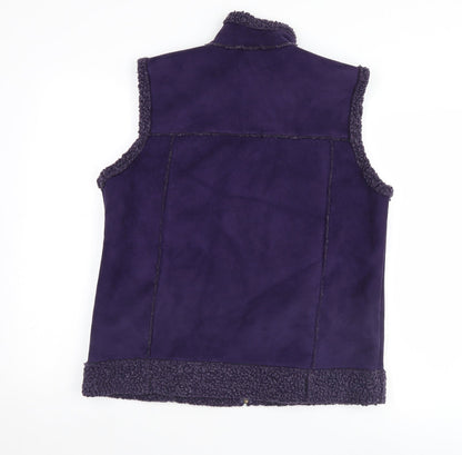 Womens UK Size S Bonmarché Pink Gilet