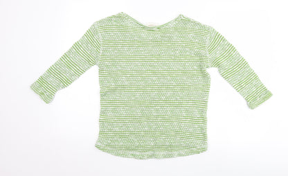 Womens UK Size 6 NEXT Green Pullover Jumper