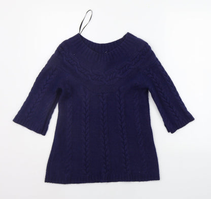 Papaya Womens Blue   Pullover Jumper Size 10