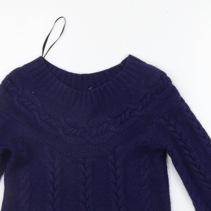 Papaya Womens Blue   Pullover Jumper Size 10