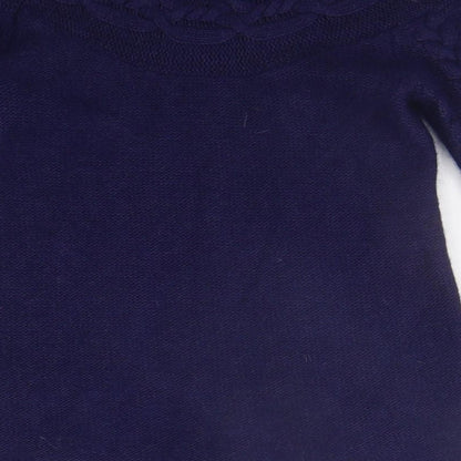 Papaya Womens Blue   Pullover Jumper Size 10