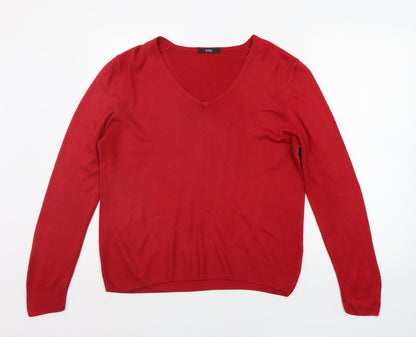 Marks and Spencer Womens Purple   Pullover Jumper Size 14