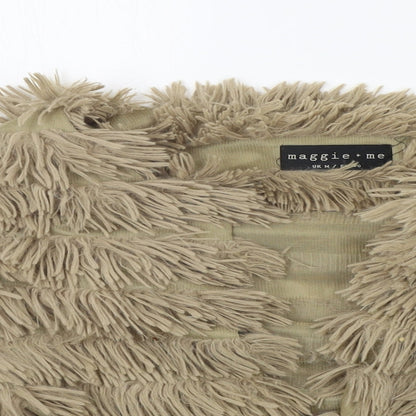MAGGIE + ME Womens Beige   Cardigan Jumper Size M