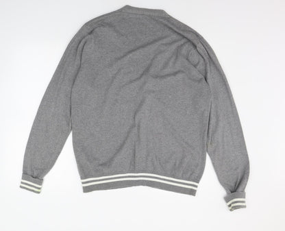 Cedar Wood State Womens Grey   Cardigan Jumper Size L