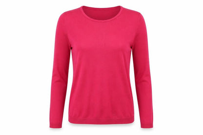 Intenso Womens Pink   Pullover Jumper Size M