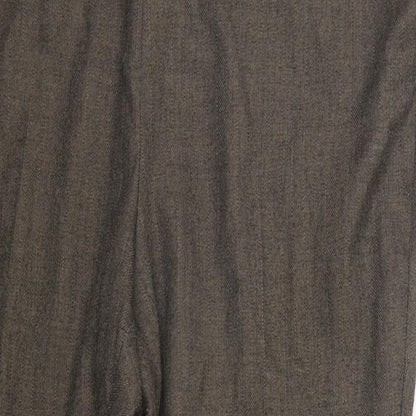 Womens UK Size 18 Marks and Spencer Regular Fit  Brown Trousers