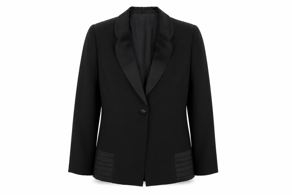 KALFE SA Womens Black   Jacket Suit Jacket Size 14