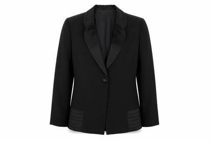 KALFE SA Womens Black   Jacket Suit Jacket Size 14