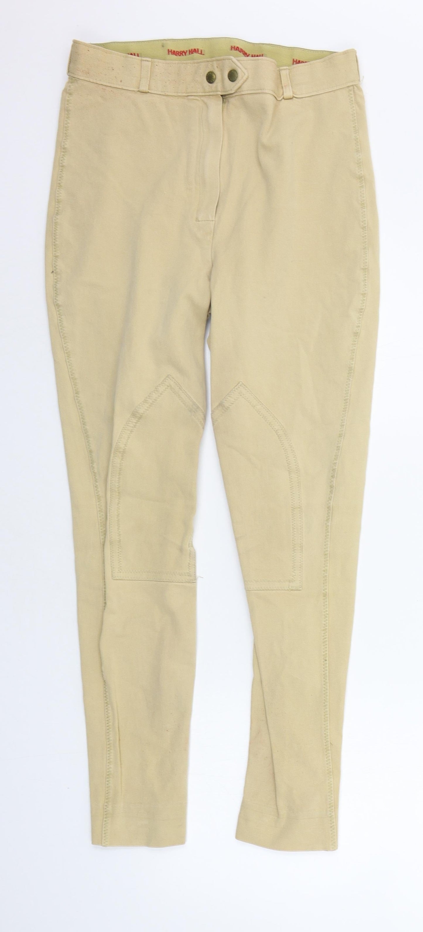 Harry Hill Womens Beige   Trousers  Size 28 in L27 in