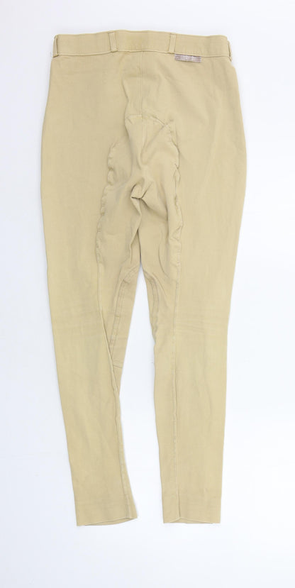 Harry Hill Womens Beige   Trousers  Size 28 in L27 in