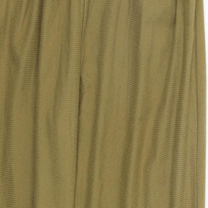 Preworn Girls Beige   Jogger Trousers Size XL
