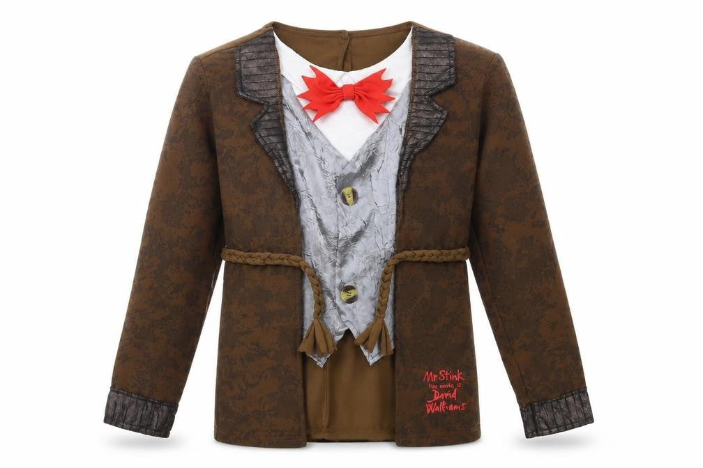 George Boys Brown Houndstooth  Basic Button-Up Size 11-12 Years  - Pirate