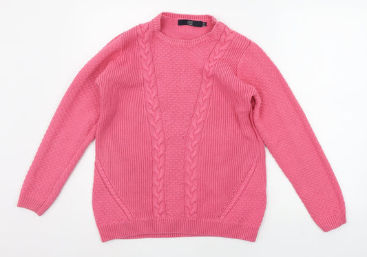 EWM Womens Pink   Pullover Jumper Size M