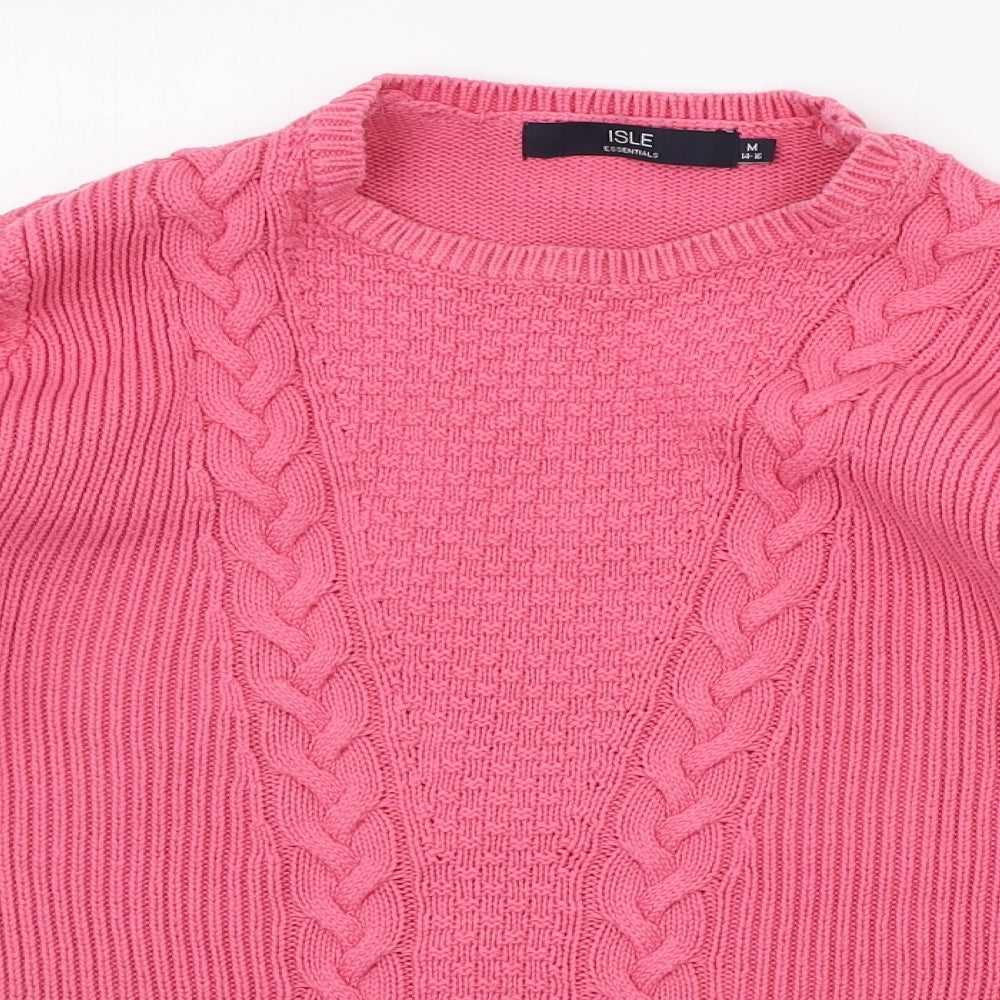 EWM Womens Pink   Pullover Jumper Size M