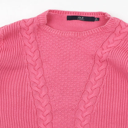 EWM Womens Pink   Pullover Jumper Size M