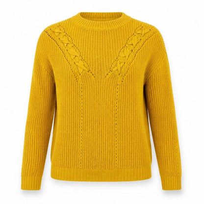 Womens UK Size M Primark Yellow Pullover Jumper