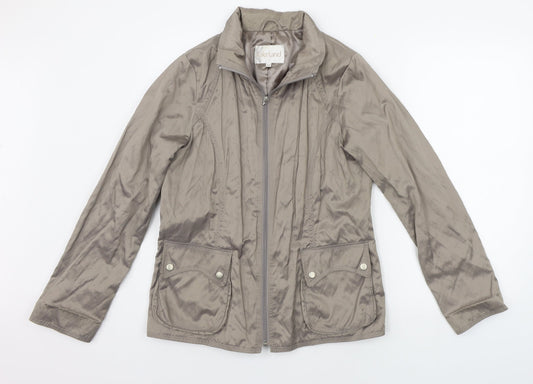 Lakeland Womens Grey Houndstooth  Jacket Coat Size 12