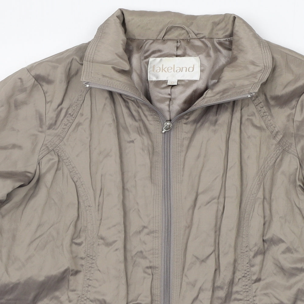 Womens UK Size 12 Lakeland Grey Jacket