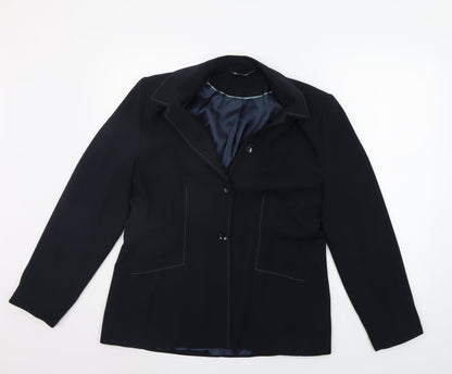 BHS Womens Blue   Jacket Suit Jacket Size 16