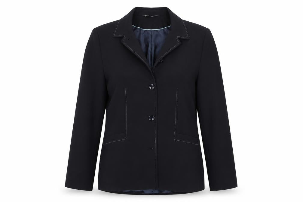 Womens UK Size 16 BHS Regular Blue Suit Jacket