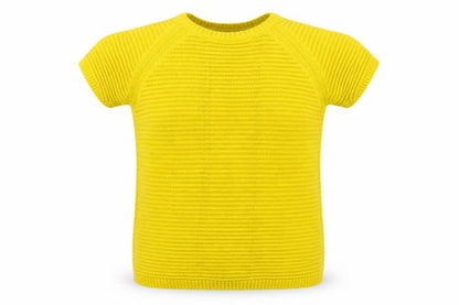Womens UK Size 12 Matalan Yellow Pullover Jumper