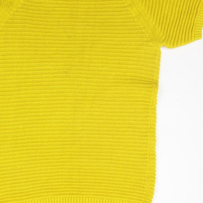 Womens UK Size 12 Matalan Yellow Pullover Jumper