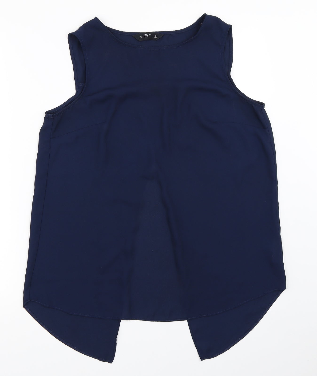 F&F Womens Blue   Basic Blouse Size 10