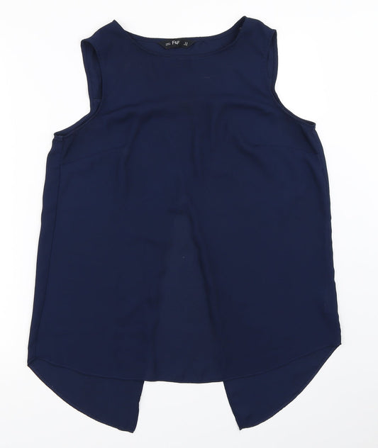 F&F Womens Blue   Basic Blouse Size 10