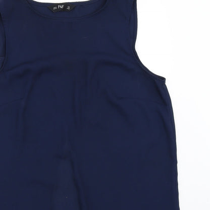 F&F Womens Blue   Basic Blouse Size 10