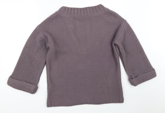 Marks and Spencer Womens Purple   Pullover Jumper Size 14