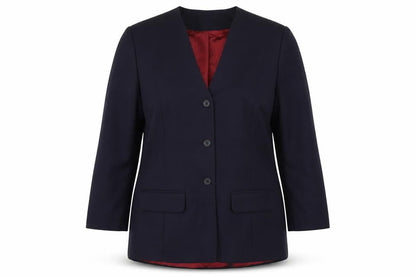 Business Solutions Womens Blue   Jacket Blazer Size 16