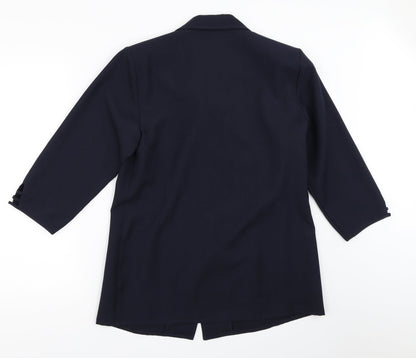 Womens UK Size 12 Oscar B Blue Jacket