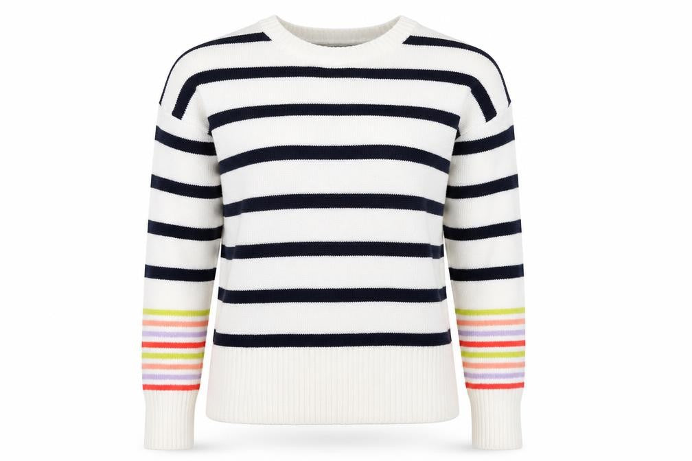 Womens UK Size S George Ivory Pullover Jumper