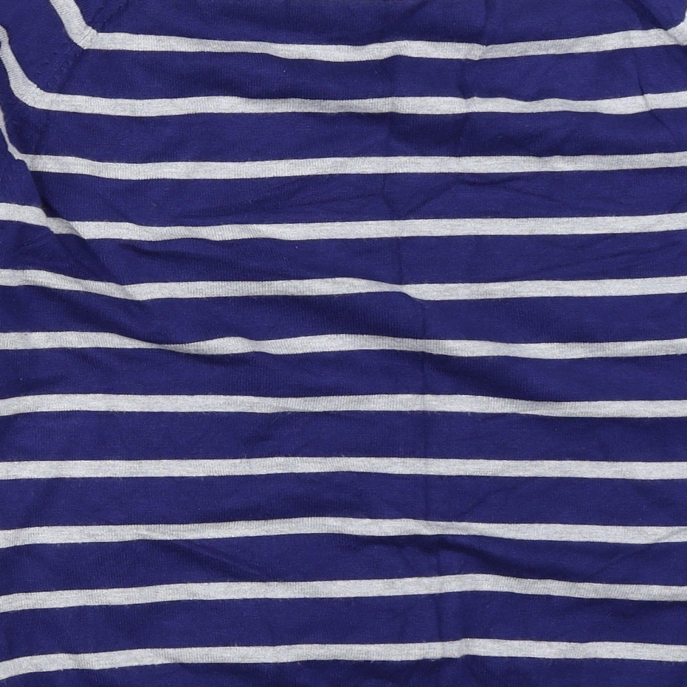 Womens UK Size 16 M&Co Blue Pullover Jumper