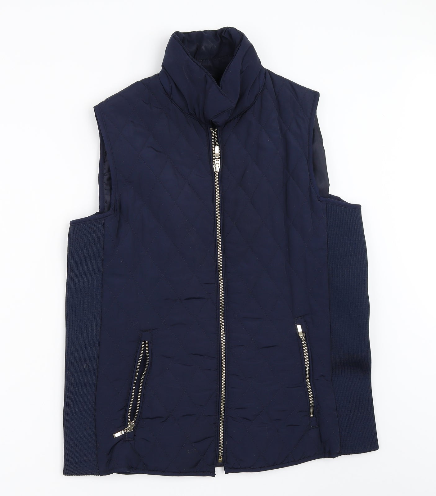 Womens UK Size S EWM Blue Gilet