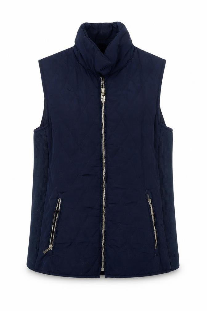 Womens UK Size S EWM Blue Gilet