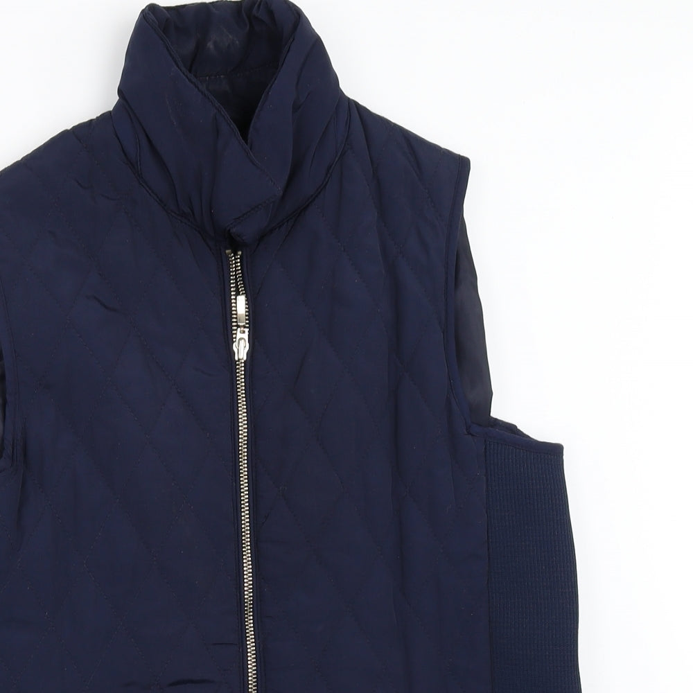 Womens UK Size S EWM Blue Gilet