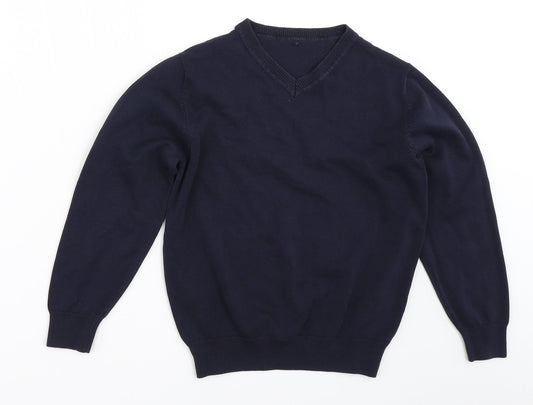 George Boys Blue   Pullover Jumper Size 6-7 Years