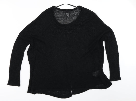 Womens UK Size S Atmosphere Black Pullover Jumper