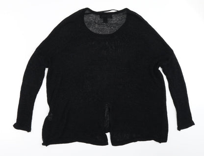 Womens UK Size S Atmosphere Black Pullover Jumper
