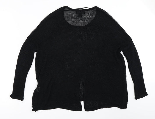 Womens UK Size S Atmosphere Black Pullover Jumper