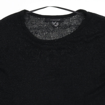 Womens UK Size S Atmosphere Black Pullover Jumper