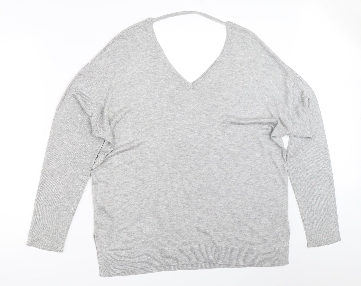 George Womens Grey   Pullover Jumper Size 16