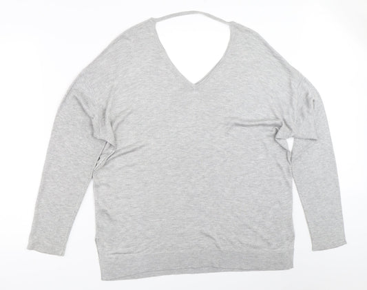 George Womens Grey   Pullover Jumper Size 16