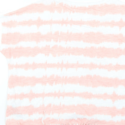 Marks and Spencer Girls Multicoloured Geometric  Basic T-Shirt Size 12-13 Years