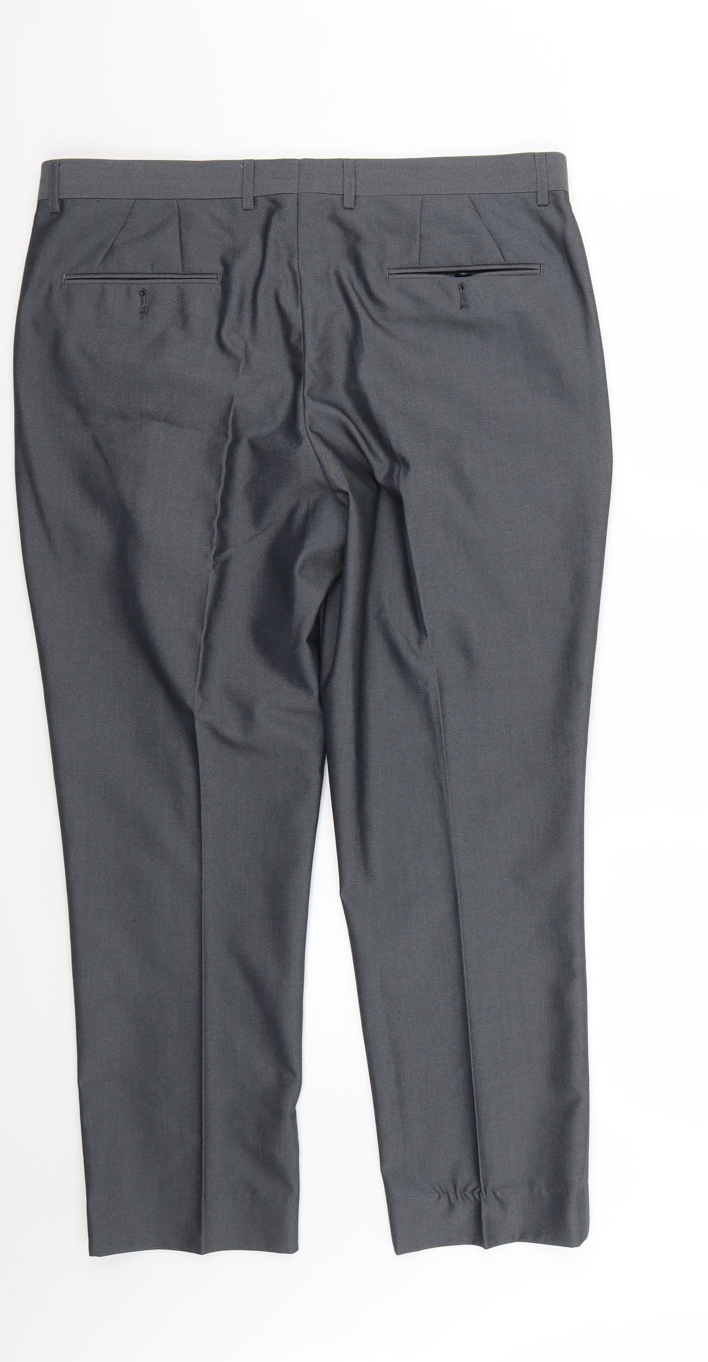 Mens UK Size S Fellini Regular Grey Suit 2 Piece