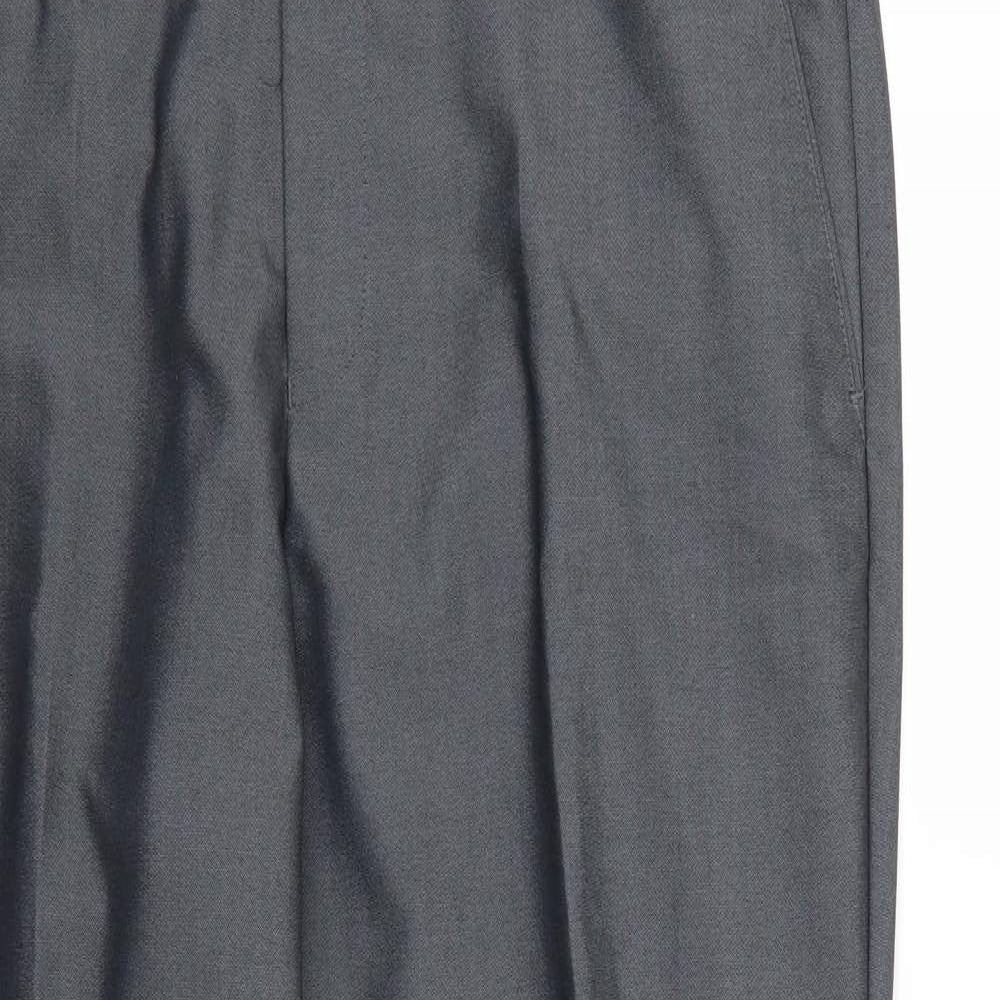 Mens UK Size S Fellini Regular Grey Suit 2 Piece