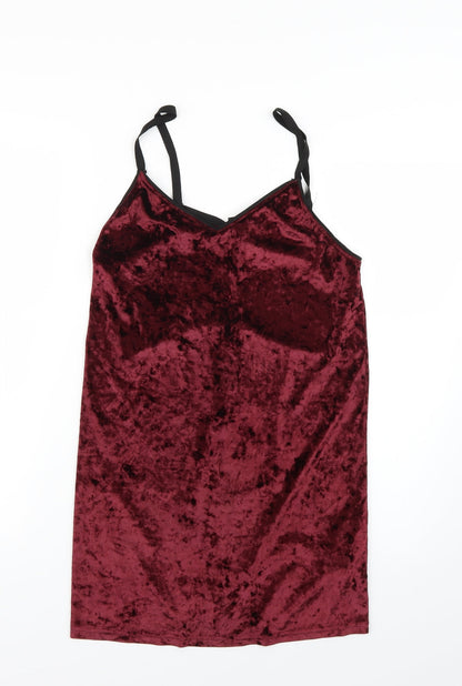Topshop Womens Red   Mini  Size 4