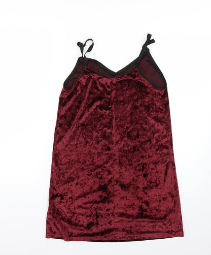 Topshop Womens Red   Mini  Size 4